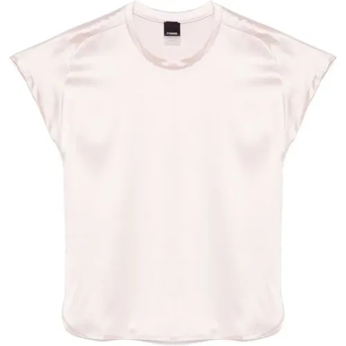 Pinko - Tops > T-Shirts - Pink - pinko - Modalova