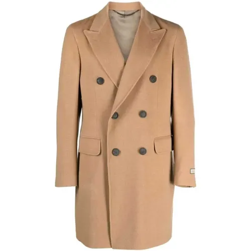 Coats > Double-Breasted Coats - - Canali - Modalova