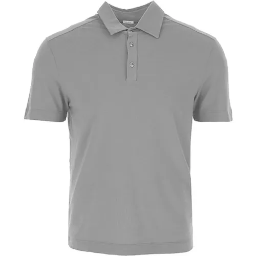 Malo - Tops > Polo Shirts - Gray - Malo - Modalova