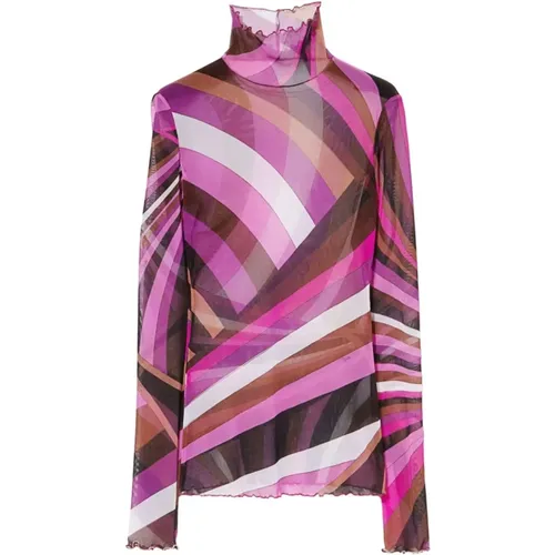 Tops > Long Sleeve Tops - - EMILIO PUCCI - Modalova