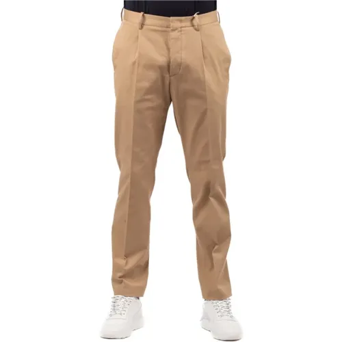 Trousers > Slim-fit Trousers - - Hindustrie - Modalova