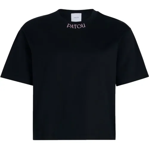 Patou - Tops > T-Shirts - Black - Patou - Modalova