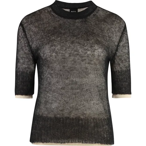 Knitwear > Round-neck Knitwear - - Hugo Boss - Modalova