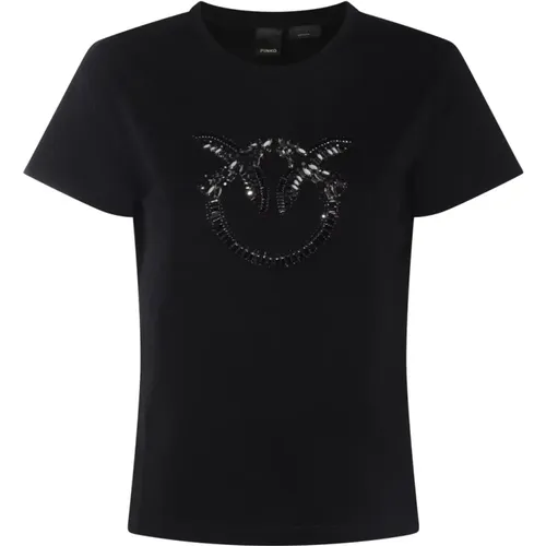 Pinko - Tops > T-Shirts - Black - pinko - Modalova