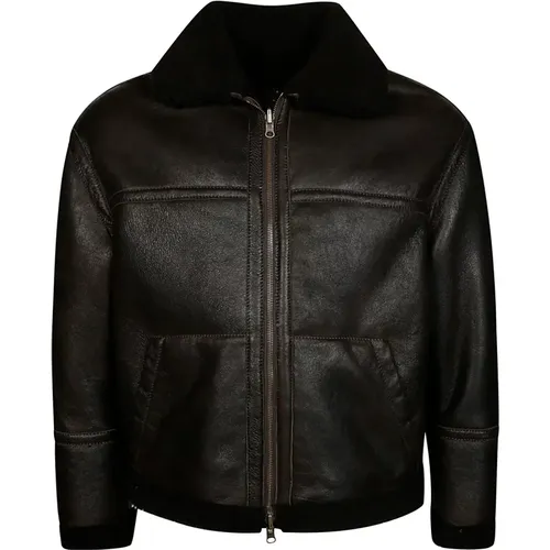 Jackets > Leather Jackets - - Salvatore Santoro - Modalova