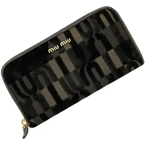 Pre-owned > Pre-owned Accessories > Pre-owned Wallets - - Miu Miu Pre-owned - Modalova