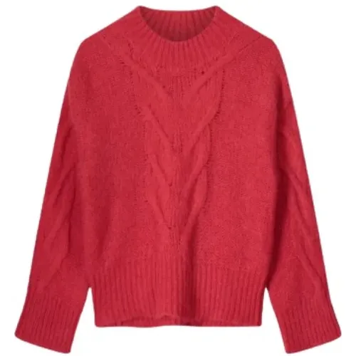 Knitwear > Round-neck Knitwear - - Summum Woman - Modalova