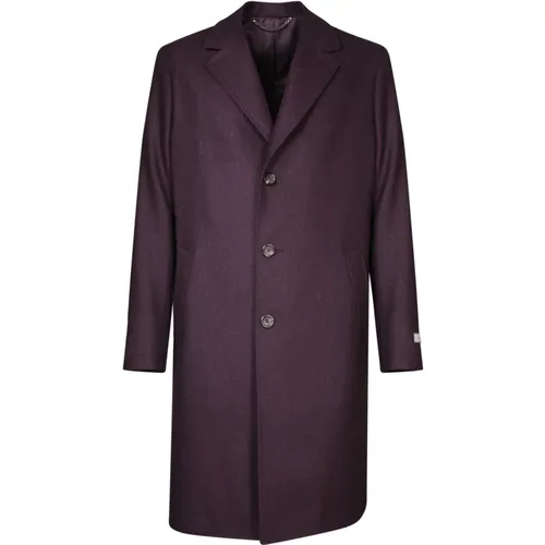 Coats > Single-Breasted Coats - - Canali - Modalova