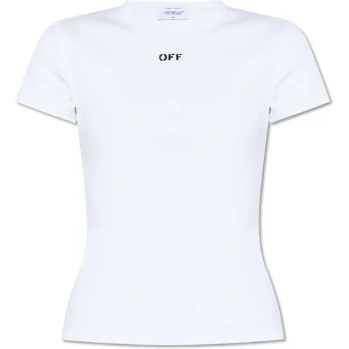 Off - Tops > T-Shirts - - Off White - Modalova