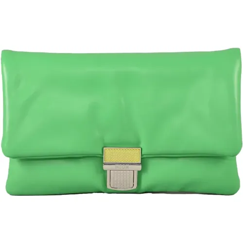 Msgm - Bags > Clutches - Green - Msgm - Modalova