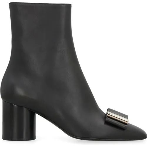 Shoes > Boots > Heeled Boots - - Salvatore Ferragamo - Modalova