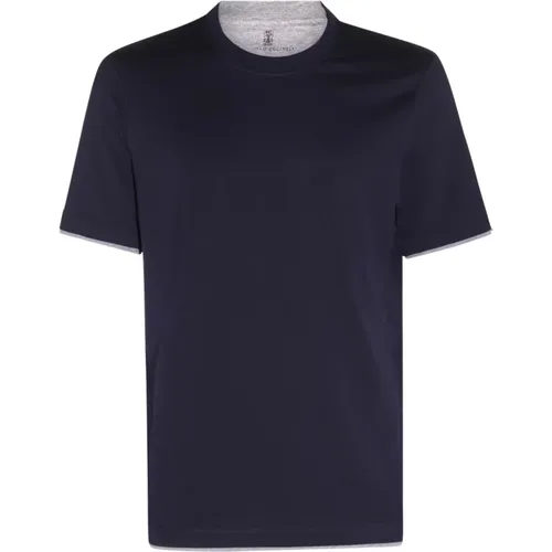 Tops > T-Shirts - - BRUNELLO CUCINELLI - Modalova