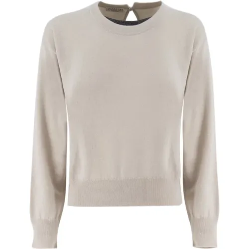 Knitwear > Round-neck Knitwear - - BRUNELLO CUCINELLI - Modalova