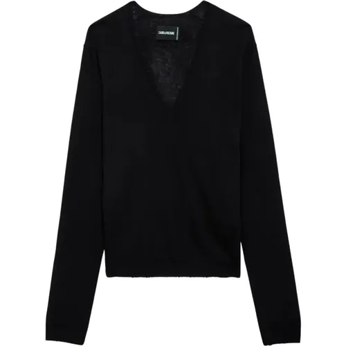 Knitwear > Cashmere Knitwear - - Zadig & Voltaire - Modalova