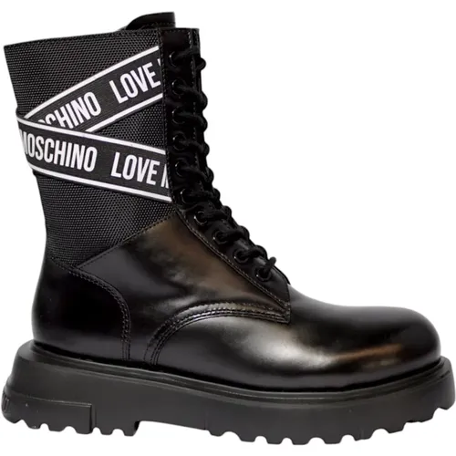 Shoes > Boots > Lace-up Boots - - Love Moschino - Modalova