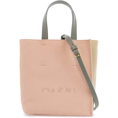 Marni - Bags > Tote Bags - Beige - Marni - Modalova