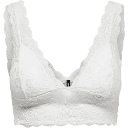 Only - Underwear > Bras - White - Only - Modalova