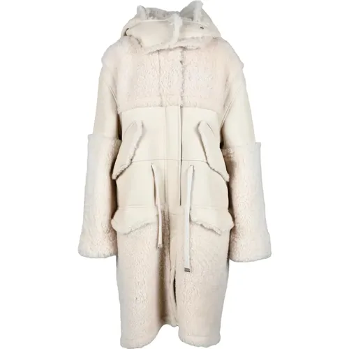 Dondup - Coats > Parkas - Beige - Dondup - Modalova