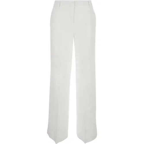 Trousers > Wide Trousers - - Plain Units - Modalova