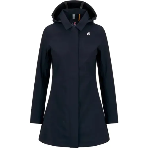 K-Way - Coats > Parkas - Blue - K-way - Modalova