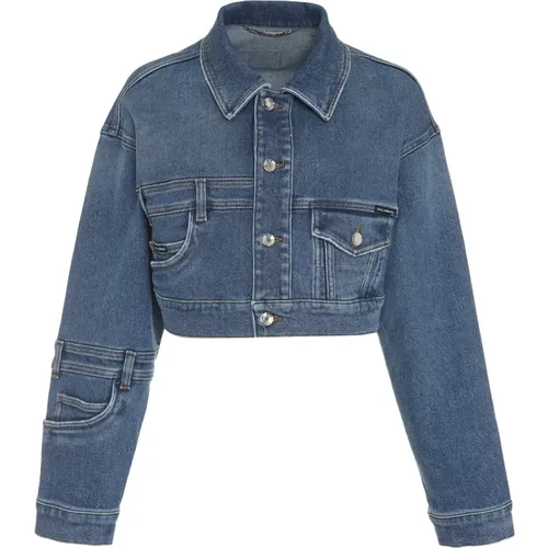 Jackets > Denim Jackets - - Dolce & Gabbana - Modalova