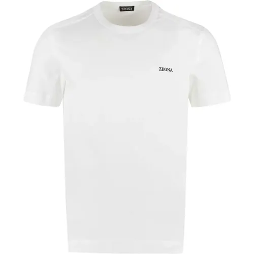 Tops > T-Shirts - - Ermenegildo Zegna - Modalova