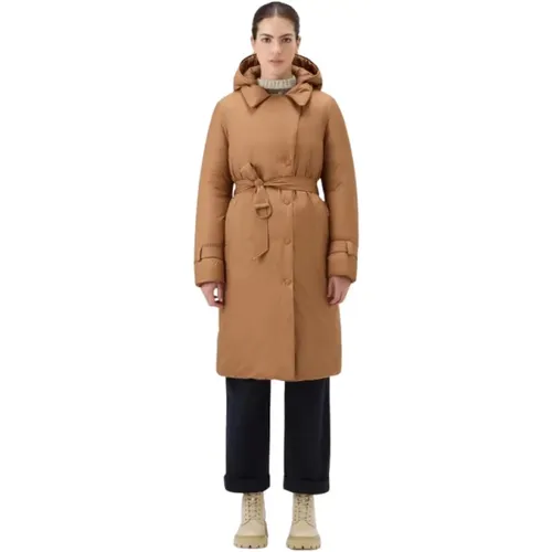 Coats > Trench Coats - - Woolrich - Modalova