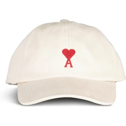 Accessories > Hats > Caps - - Ami Paris - Modalova