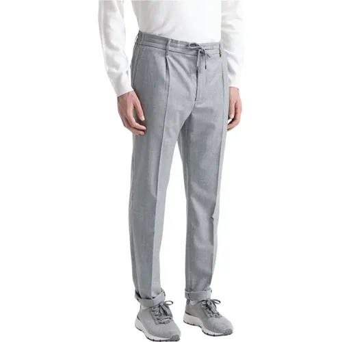 Trousers > Straight Trousers - - PESERICO - Modalova