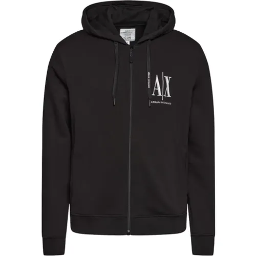 Sweatshirts & Hoodies > Zip-throughs - - Armani Exchange - Modalova