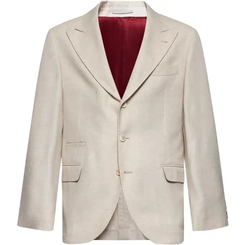 Jackets > Blazers - - BRUNELLO CUCINELLI - Modalova