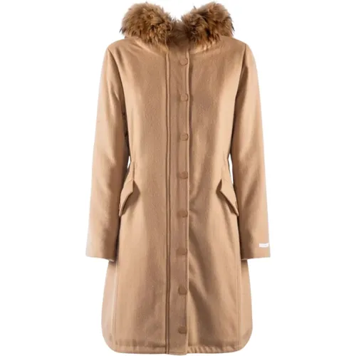 Nenette - Coats > Parkas - Brown - Nenette - Modalova