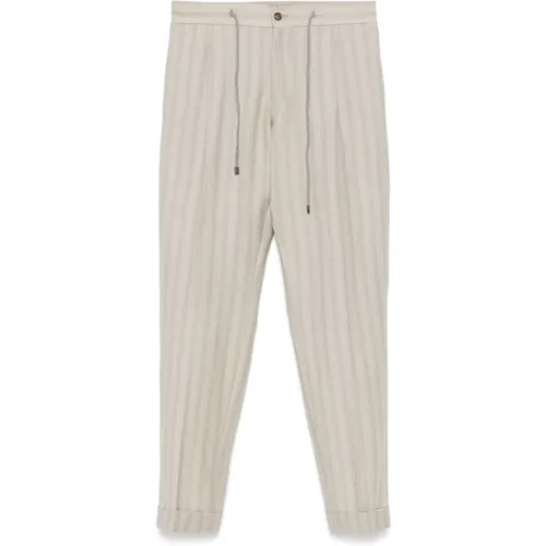 Trousers > Straight Trousers - - Barba - Modalova