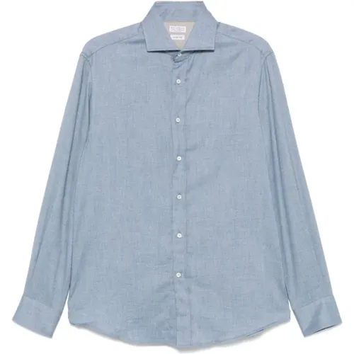 Shirts > Casual Shirts - - BRUNELLO CUCINELLI - Modalova