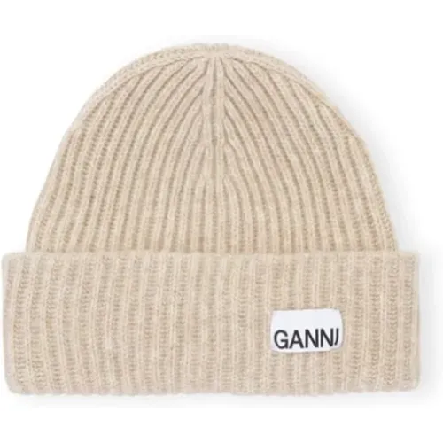 Accessories > Hats > Beanies - - Ganni - Modalova