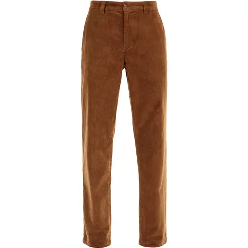 Trousers > Straight Trousers - - A.p.c. - Modalova