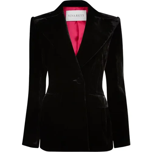 Jackets > Blazers - - Nina Ricci - Modalova