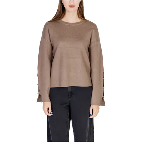 Knitwear > Round-neck Knitwear - - Vila - Modalova