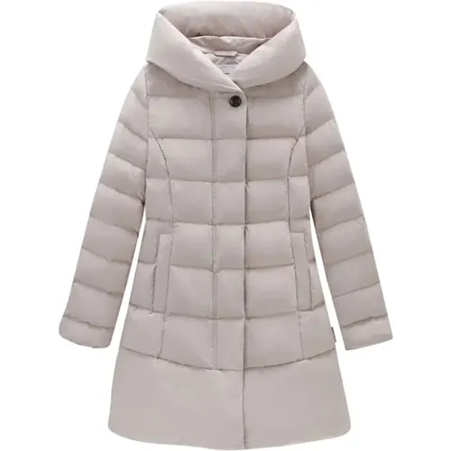 Woolrich - Coats > Parkas - Beige - Woolrich - Modalova