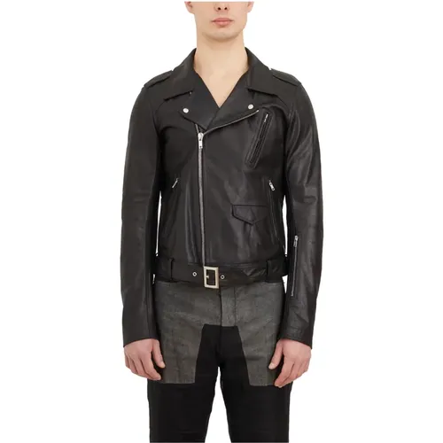 Jackets > Leather Jackets - - Rick Owens - Modalova