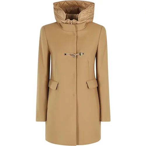 Fay - Coats > Parkas - Brown - Fay - Modalova