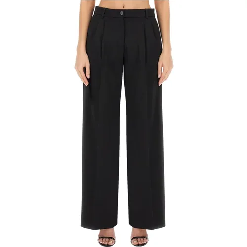 Trousers > Wide Trousers - - Dolce & Gabbana - Modalova