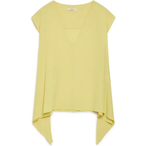 Tops > Sleeveless Tops - - Maliparmi - Modalova