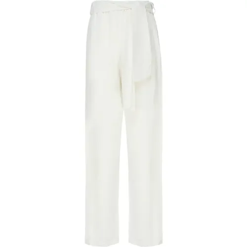 Trousers > Straight Trousers - - Mariuccia Milano - Modalova