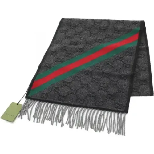 Pre-owned > Pre-owned Accessories > Pre-owned Scarves - - Gucci Vintage - Modalova