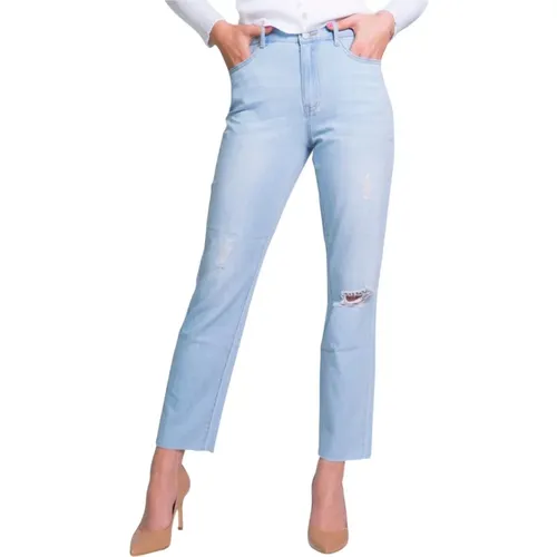 Jeans > Cropped Jeans - - Vila - Modalova