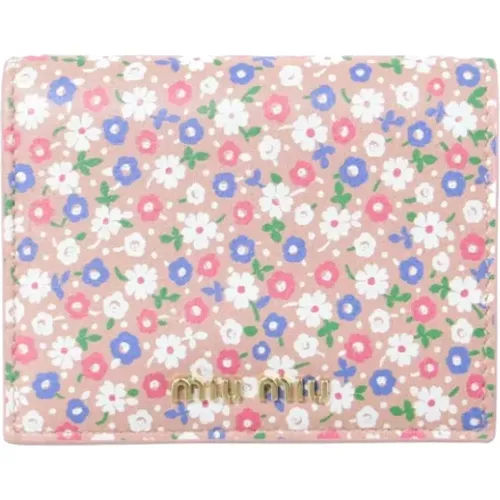 Pre-owned > Pre-owned Accessories > Pre-owned Wallets - - Miu Miu Pre-owned - Modalova