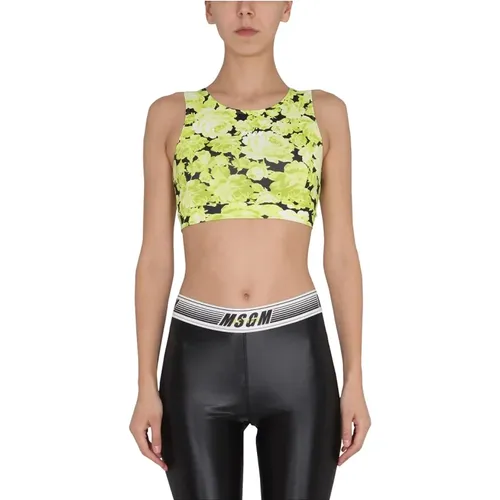 Tops > Sleeveless Tops - - Msgm - Modalova