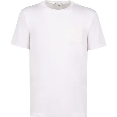 Etro - Tops > T-Shirts - White - ETRO - Modalova