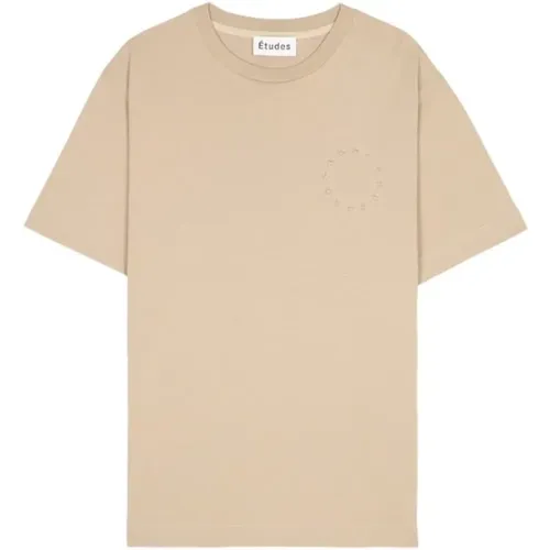 Études - Tops > T-Shirts - Beige - Études - Modalova